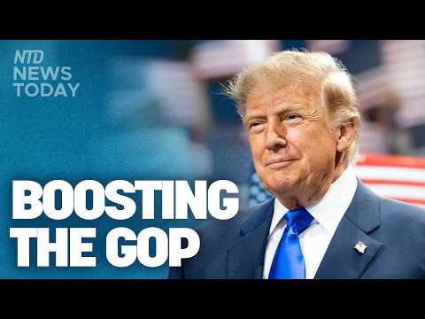 Trump Campaigns in the West; HHS Removes Duplicate Obamacare Enrollments | NTD News Today Oct. 14