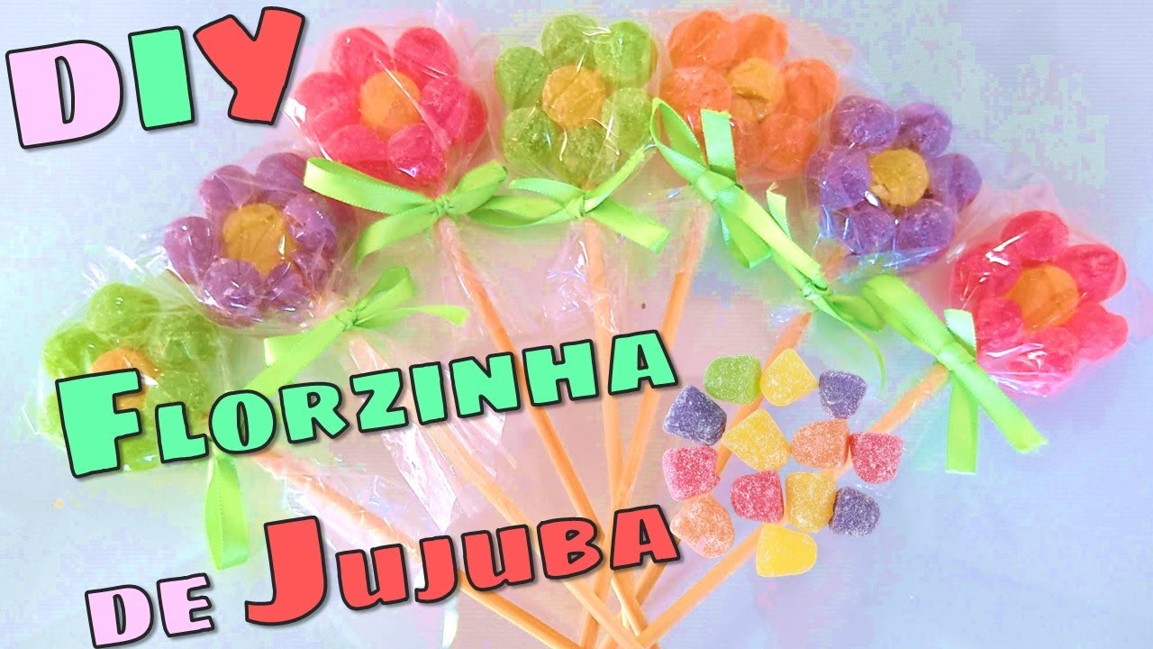 Como Fazer Florzinha  de Jujuba