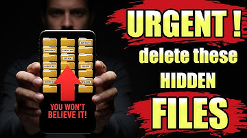 Delete These Hidden Files From Your Phone - They Take Up All Storage!