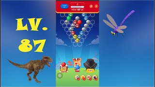 level 87 Shopee bubble (โหมดลับสมอง)  : (เกมยิงลูกบอล โหมดลับสมอง ระดับ 87)