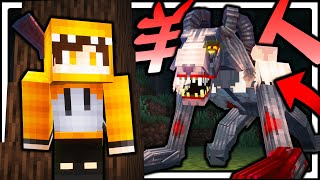 Minecraft 超恐怖都市传说怪物！！！山羊人森林极限生存！！！千万别在半夜到处游荡~