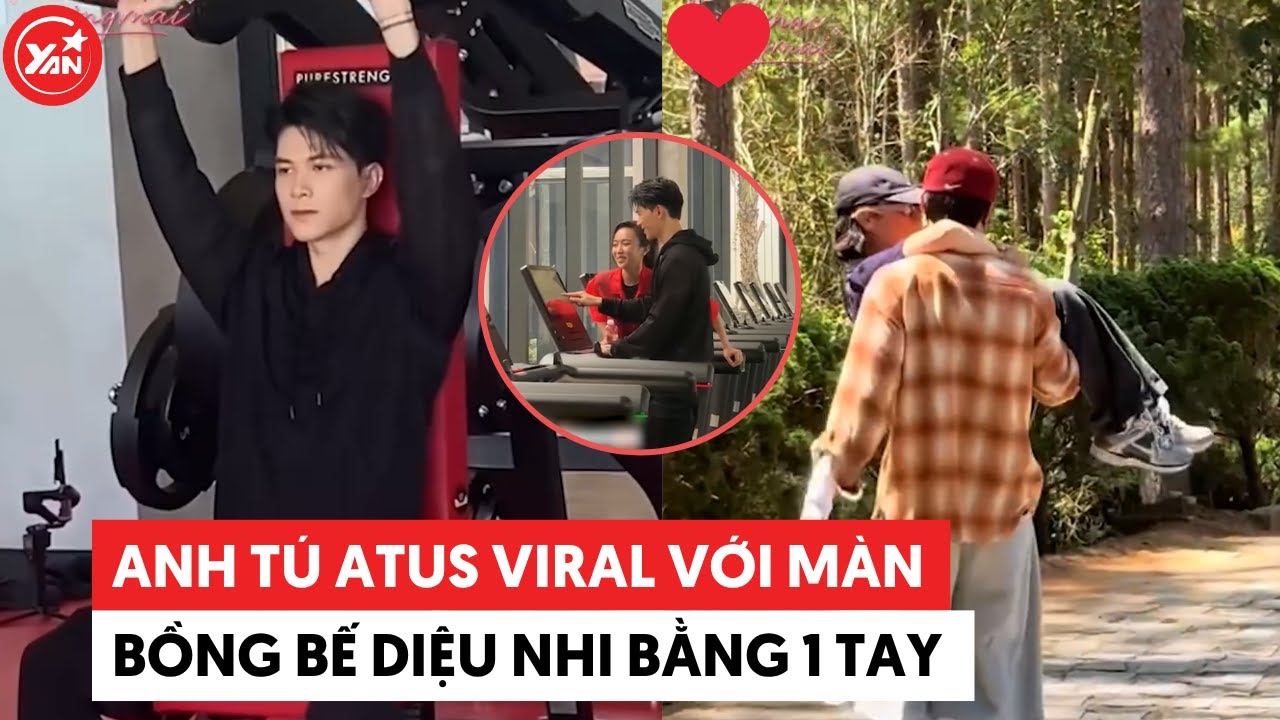 Anh Tú viral với màn bồng bế Diệu Nhi bằng một tay: Chị đẹp 9X khiến fan ghen tị vì thắng đời 1-0