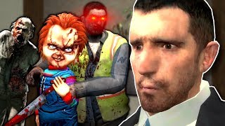 CHUCKY IN THE ZOMBIE APOCALYPSE!  Garry's Mod Gameplay & Zombie Survival