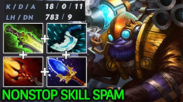 Fap Hand Tinker – Heavy Burst Damage Nonstop Skill Spam Dota 2