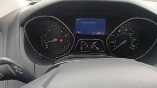 How to Turn Traction Control ON or OFF – Ford Focus (2012–2019)