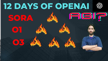 12 Days of OpenAI AGI Finally  #AI #artificialintelliegence #MachineLearning #datascience #openai
