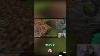 Found a SECRET Minecraft Mine with Suspicious Signs! #shorts