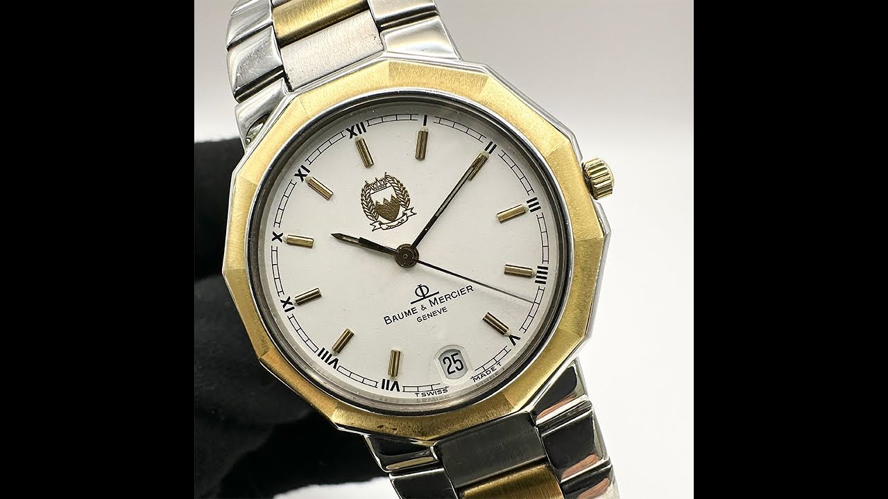 Pre-owned Baume & Mercier Riviera 5131.038 Watch - YouTube