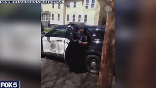 Cops detain crying boy accused of stealing chips