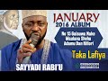Taka Lafiya No15 Gaisuwa Nake Maulana Shehu Adamu Dan Killori