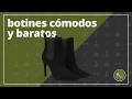 BOTINES ANTE Negro 👌 Tacón 10 cm – Apertura Elástica 👠  #zapatosdemujer #modafeminina #moda #zapatos