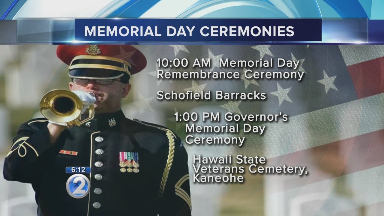 Memorial Day events