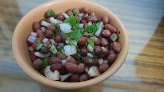 Easy and healthy snacks for kids | வேர்க்கடலை சாட் | Peanuts Chat | Groundnut Chat |easy eve snacks