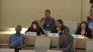 EAFORD - 33rd Session of the Human Rights Council-General Debate Item 2 Ms. Alessia Vedano