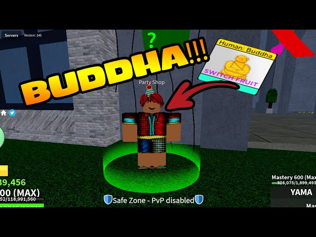 Buddha on party shop - Blox Fruits 