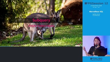 Merveilleux SQL - Laetitia Avrot, Enterprise DB