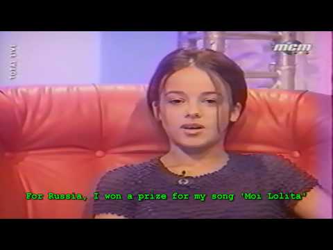 Alizee Interview 2001 06 21 Special Alizée - Mcm With English Subtitles