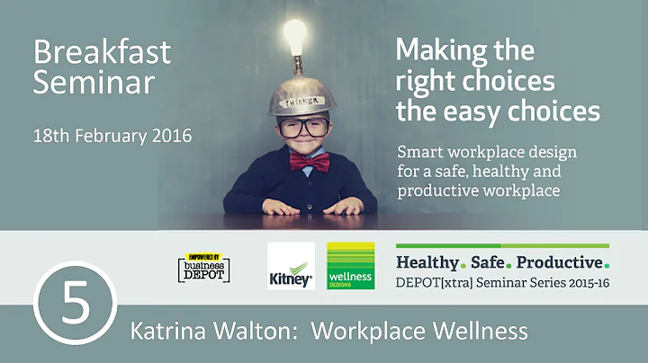 Making the right choices the easy choices Seminar:...