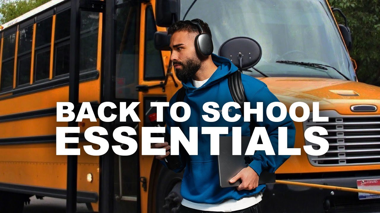 10 Back To School Essentials Every Man Needs