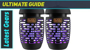 BLACK DECKER Bug Zapper: Effective Mosquito Control?