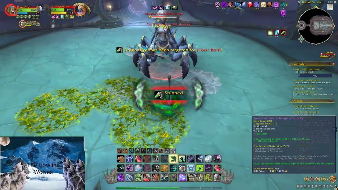 Unholy Death Knight Solo Abyssal Commander Sivara Eternal Palace Normal