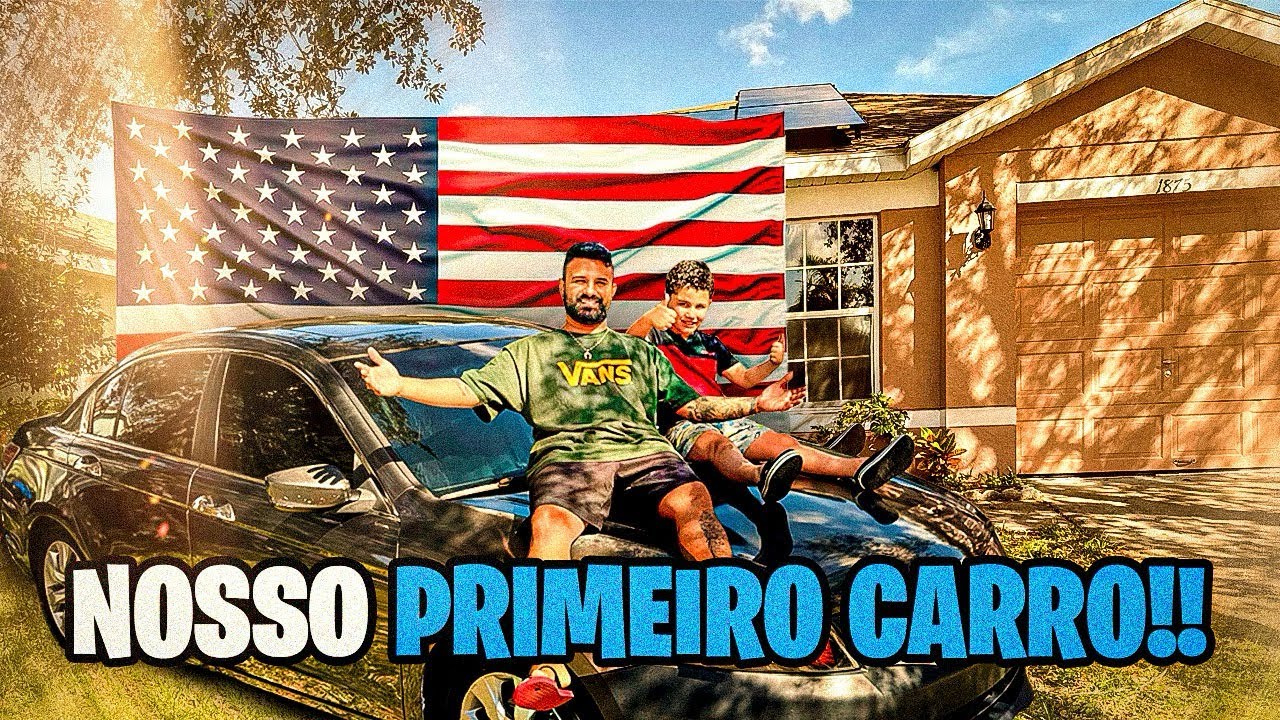 COMPRAMOS NOSSO PRIMEIRO CARRO NOS ESTADOS UNIDOS 🚙🇺🇸