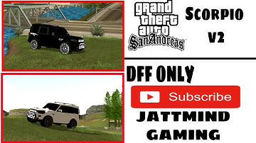 Modified Scorpio V2 Mod For Gta San Andreas || Only Dff || 2022 Scorpio Modified Mod