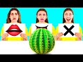 عضة لعقها أو لا شيء تحدي | التحدي المجنون