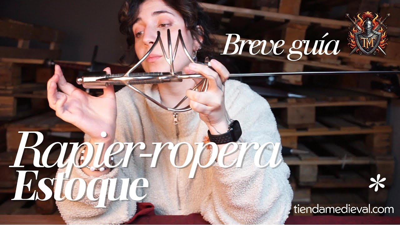 Breve historia y descripción: Rapier alemana s.XVII | tiendamedieval.com