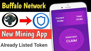 🔥Buffalo Network New Mining app | Instant Claim 50 K $Buffalo Token | Already Listed Withdraw Open 👐