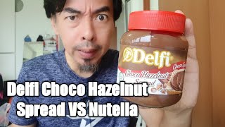 Delfi choco hazelnut and milk spread vs Nutella screenshot 2