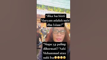 Nabi Muhammad dan Nabi Isa siapa yg lebih dihormati umat Islam??