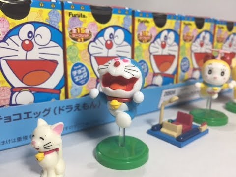 シークレット出た Doraemon Chocolate Eggs 1box 開封 チョコエッグ