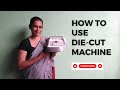 How to use Die cut machine/paper quilling lesson/shani craft/sinhala