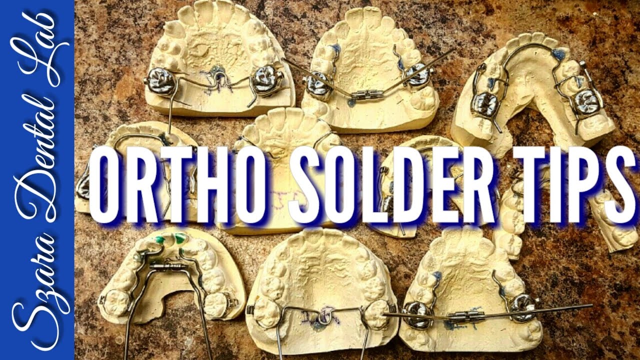How to Solder Ortho appliances YouTube