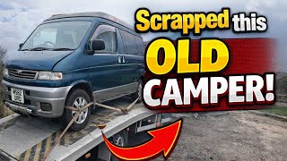 SCRAPPED THIS MAZDA BONGO CAMPER VAN PLUS BONUS LOOK AT A CLASSIC CAR COLLECTION 