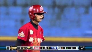 20140713-2 爆米花 綺麗VS台電 9上 一換代跑就發揮作用 王偉仲盜上二壘成功