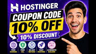 Hostinger Coupon Code 2026 -10% Amazing Offer- Special Discount Link