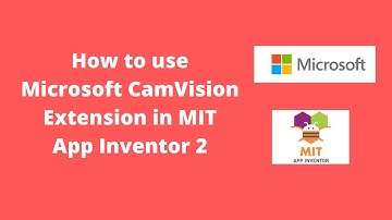 How to use CamVision Extension in MIT App Inventor 2 [ Detect Picture Color ]