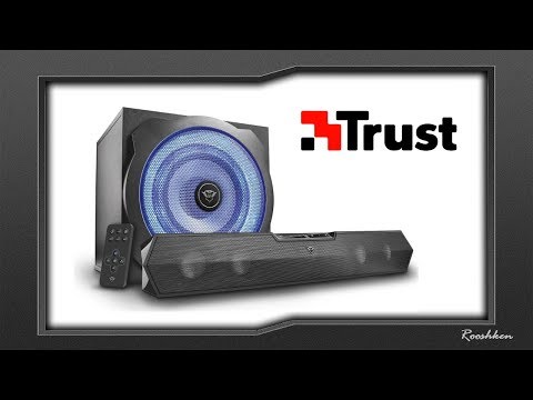 Trust GXT 668 TYTAN - Mocny zestaw subwoofer + soundbar