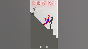 Stickman Falling - Gameplay Walkthrough Part 3 - simulates terrifying falls (iOS, Android) #shorts
