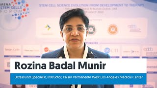 Rozina Munir, Ultrasound Specialist, Instructor, Kaiser Permanente West Los Angeles Medical Center