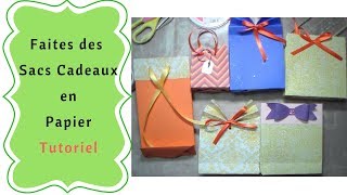 Tuto Facile pour Fabriquer un Sac Cadeau en Papier - Chezlesz .fr