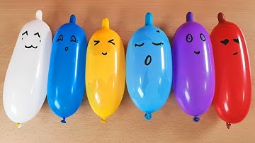 Making Slime with Funny Balloons - Oddly Satisfying video