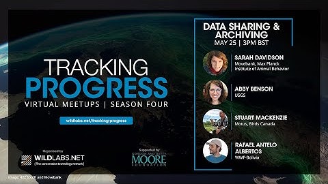 Virtual Meetup: Data sharing and archiving in movement ecology
