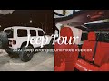 CAR TOUR + What's in my Car | 2022 JEEP WRANGLER UNLIMITED RUBICON