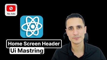 Home Screen Header  | React Native Full Course 2025