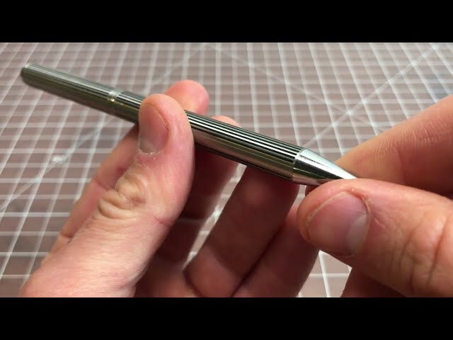 Pilot Hi-Tecpoint Vintage Executive Pen Review - YouTube