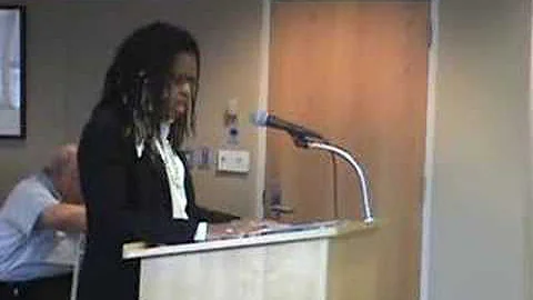 Testimony of Pamela Bush at the MBTA board of dire...