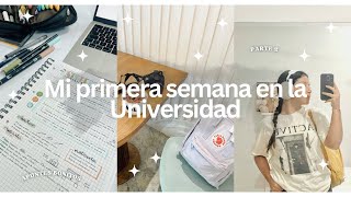 Una semana conmigo en la Universidad // vlog, haul, arq pt 2